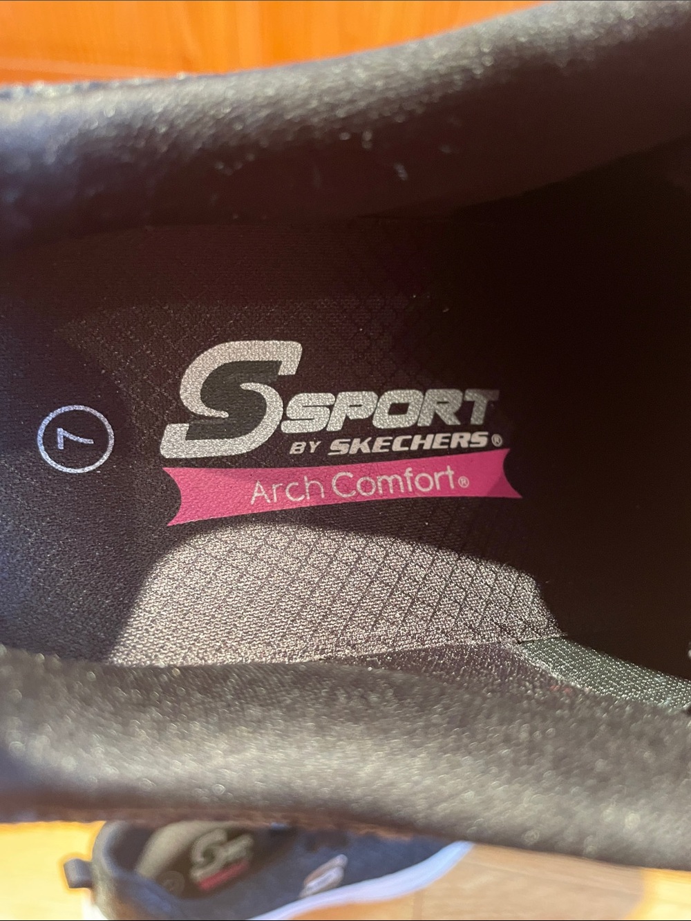 Skechers Sport Black Athletic Shoes - Picture 4 of 5